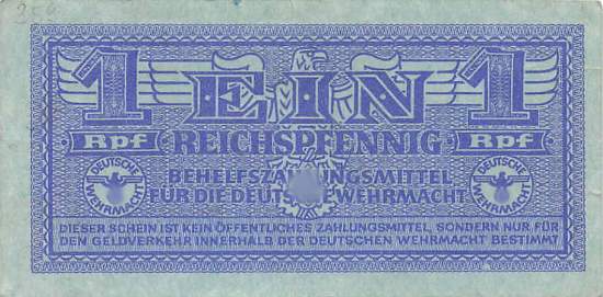 1 Reichspfennig ro.501  Wehrmacht